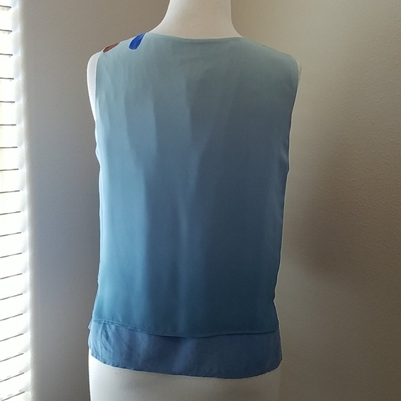 Vintage Palisades Hand Painted Blue Shirt Set - Picture 8 of 10